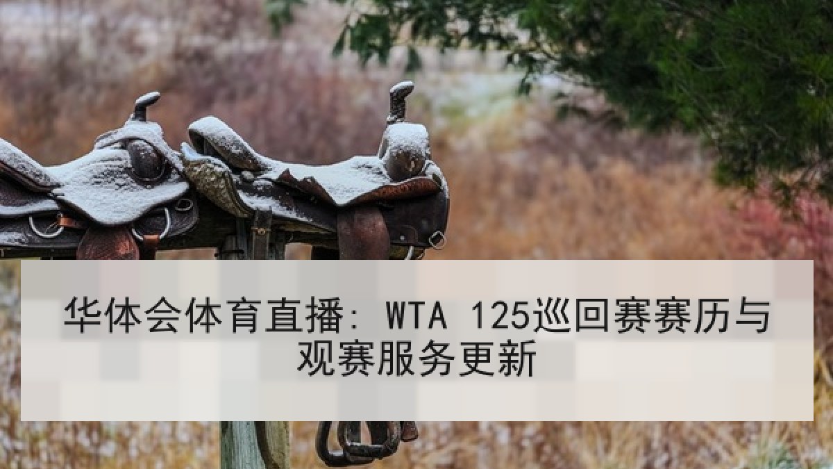 华体会体育直播: WTA 125巡回赛赛历与观赛服务更新